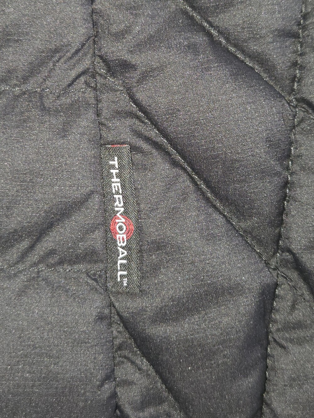 The North Face TNF ThermoBall Quilted Insulated Black Women's XXL Vest READ - Picture 6 of 9